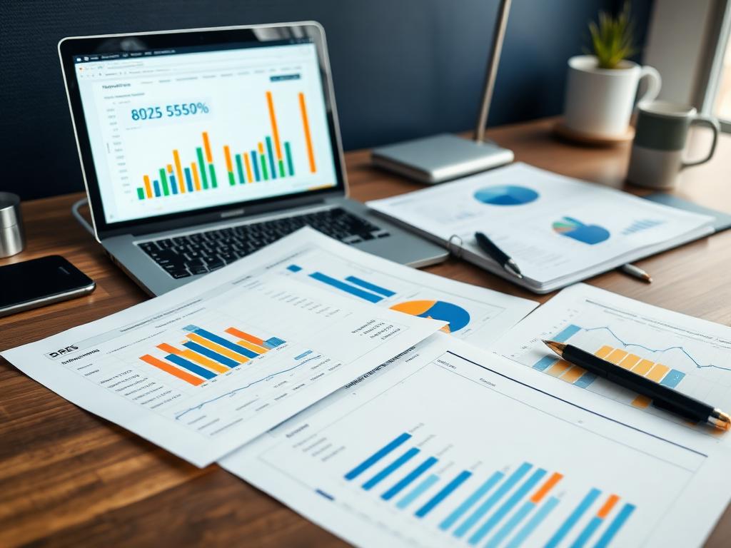 Relatórios financeiros (DRE)